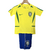 Kit Niños Brasil Retro Home 2002 Nike Amarelo Azul