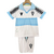 Kit Niños Cadiz Away 2024 2025 Macron Blanca Azul