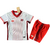 Kit Niños Canada Away 2024 2025 Nike Blanca Roja