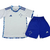 Kit Niños Cruzeiro Away 2024 2025 Adidas Blanca Azul