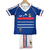 Kit Niños Franca France Retro Home 1998 Adidas Azul Blanca