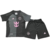 Inter Miami Away 2025/2026 Kit Kids Adidas Black and Grey