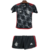 Kit Niños Flamengo Tercera 2024/2025 Negra Adidas