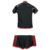 Kit Infantil Flamengo Third 2024/2025 Preta e Cinza Adidas - comprar online