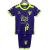 Malaga Away 2024/2025 Kit Kids Hummel Blue
