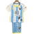 Kit Niños Malaga Home 2024 2025 Hummel Azul Blanca