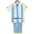 Malaga Home 2024/2025 Kit Kids Hummel Blue White - buy online