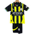 Kit Niños Manchester City Away 2024 2025 Negra Verde