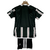 Kit Niños Manchester United Away 2023 2024 Adidas Negra Blanca - comprar online