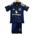 Kit Niños Manchester United Away 2024 2025 Adidas Azul