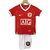 Kit Niños Manchester United Retro Home 2006 2007 Nike Roja Blanca