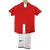 Kit Niños Manchester United Retro Home 2007 2008 Nike Roja Blanca Champions League - comprar online