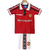 Kit Niños Manchester United Retro Home 2008 2009 Umbro Roja Blanca