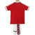 Kit Niños Manchester United Retro Home 2008 2009 Umbro Roja Blanca - comprar online