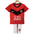 Kit Niños Manchester United Retro Home 2009 2010 Nike Roja Blanca