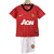 Kit Niños Manchester United Retro Home 2012 2013 Nike Roja Blanca