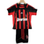 Kit Niños Milan Retro Home 2006 2007 Adidas Roja Negra