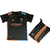 Kit Niños New York Fc Away 2024 Adidas Negra Naranja Azul