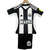 Kit Niños Newcastle Home 2024 2025 Adidas Negra Blanca