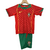 Kit Niños Portugal Retro Home 2004 Nike Roja Verde