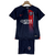 Transforma la pasión por el fútbol con el Kit Infantil PSG Home 2023/2024 de Nike. ¡Estilo y confort para que los pequeños aficionados brillen en el campo!