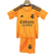 Kit Niños Real Madrid Away 2024 2025 Adidas Laranja