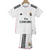 Kit Niños Real Madrid Retro Home 2014 2015 Adidas Blanca