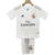 Kit Niños Real Madrid Retro Home 2015 2016 Adidas Blanca