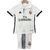 Kit Niños Real Madrid Retro Home 2016 2017 Adidas Blanca