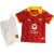 Roma Home 2024/2025 Kit Kids Adidas Grena Yellow