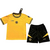 Kit Niños Wolves Home 2024 2025 Amarelo Negra