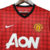 Camiseta Manchester United Retrô 2012/2013 Roja Xadrez - Nike - tienda online