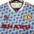 Camiseta Manchester United Retrô 1990/1992 Azul y Blanca - Adidas