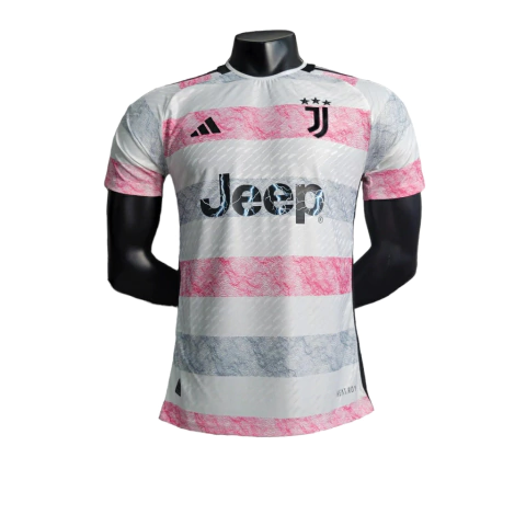 Juventus 23/24 Jersey Jogador Adidas Men - White and Pink