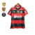 Camiseta Flamengo Local Patrocínios 23/24 Aficionado Adidas Hombre - Roja y Negra