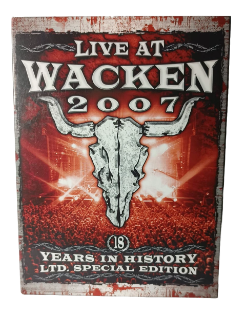 LIVE AT WACKEN 2007 - 18 YEARS IN HISTORY (DVD TRIPLO)