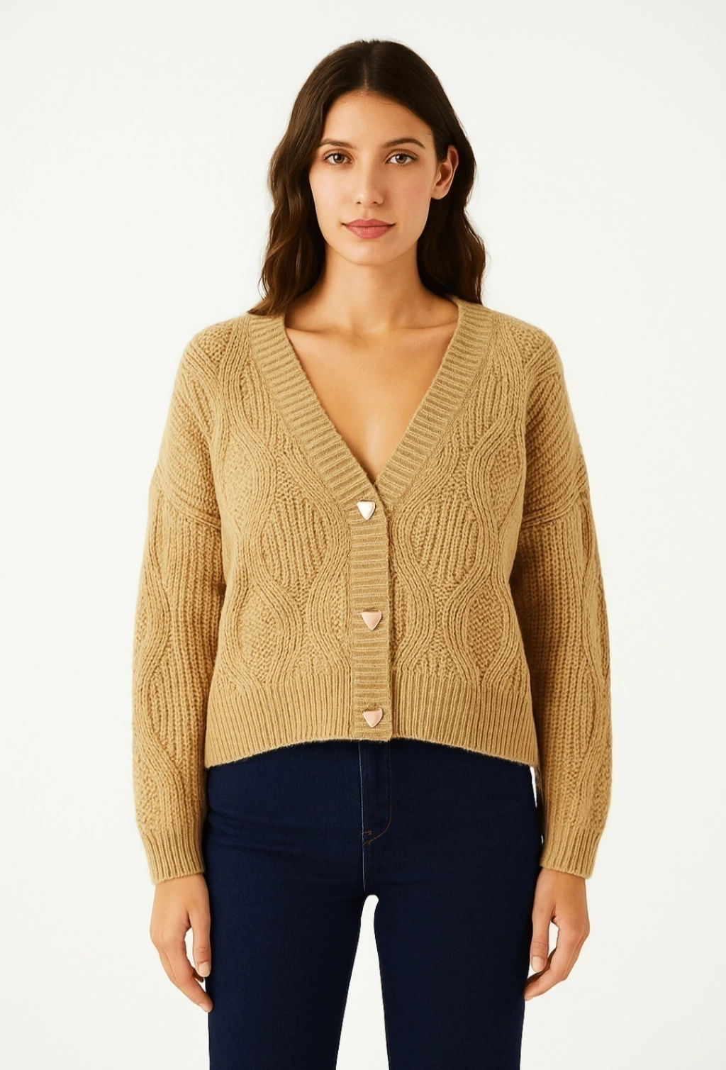 CARDIGAN BURDEOS