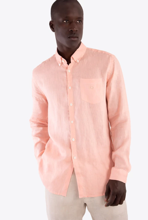 CAMISA BOSNIA LINO RONA - KEYBISCAYNE