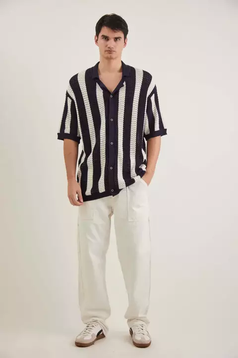 CAMISA MANGA CORTA TEJIDA SONNY - AIRBORN