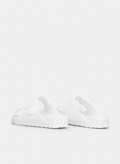 SANDALIA DOS HEBILLAS - ETIQUETA NEGRA