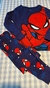Pijama Estampados Spiderman Azul - comprar online