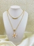 Colar Duplo Flor Cores - loja online