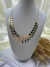 Choker Coração com Cruz - Banhada a Ouro Flash