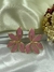 Brinco Meia Flor Resinado - loja online