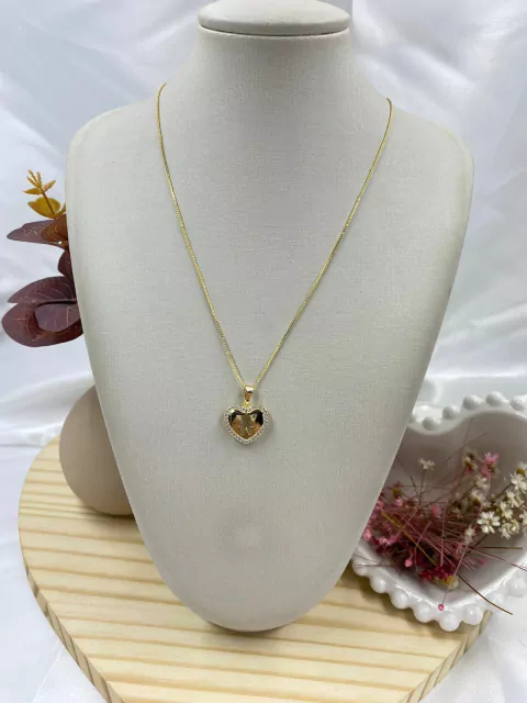 Colar Filho 1 Menino Zircônia