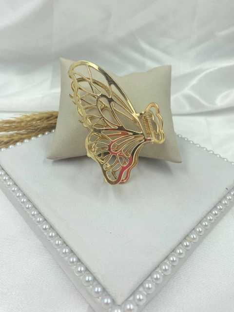 Presilha Dourada Borboleta