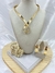 Conjunto Gargantilha Aro e Brinco