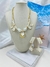 Conjunto Choker e Brinco Conchas
