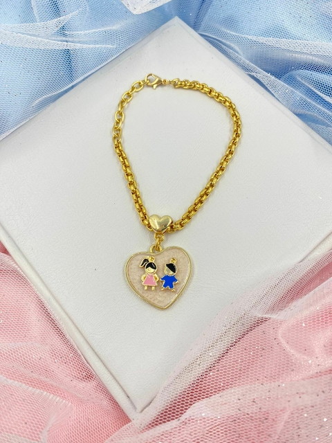 Pulseira Filho 1 Menina e 1 Menino