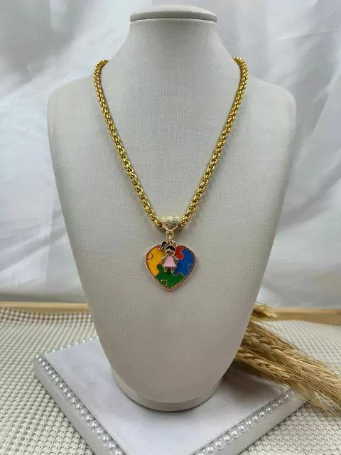 Colar Filho 1 menina autismo